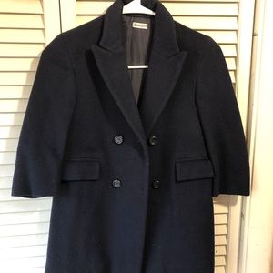 Newman Marcus child’s long wool coat